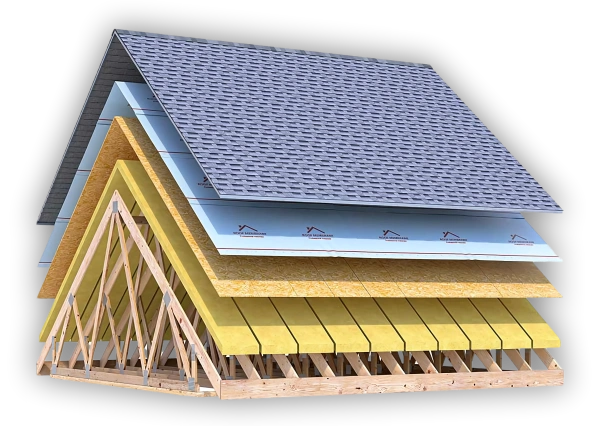 Sistema de cobertura Telhas Shingle